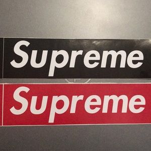 Supreme stickers